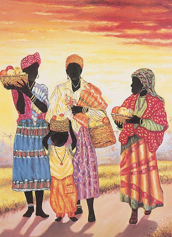 Long Day White Modern Wood Framed Art Print with Double Matting by Unknown