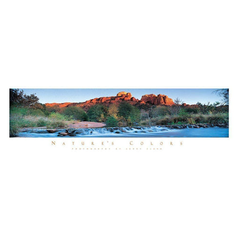 Desert Rocks Black Modern Wood Framed Art Print by Unknown
