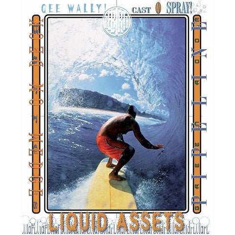 Surfer Extreme Gold Ornate Wood Framed Art Print with Double Matting by Unknown