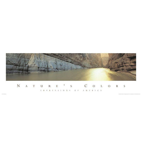 Natures Colors Grand Canyon Black Modern Wood Framed Art Print by Unknown