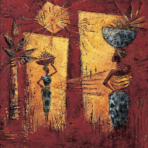 Les baies precieuses Black Ornate Wood Framed Art Print with Double Matting by Vital, Isabelle