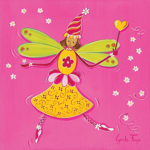 Fee III White Modern Wood Framed Art Print by Fays, Lynda