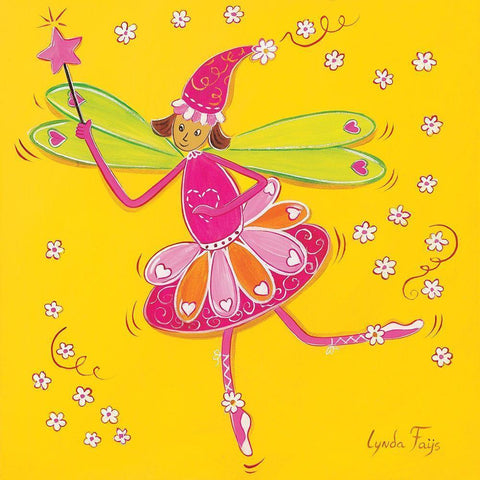 Fee IV Black Modern Wood Framed Art Print by Fays, Lynda