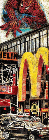 Best Musica (detail) II White Modern Wood Framed Art Print with Double Matting by Arietti, Fabienne