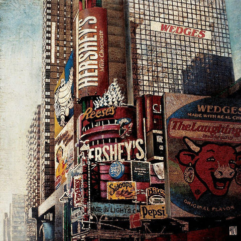 The laughing White Modern Wood Framed Art Print by Arietti, Fabienne