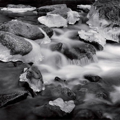 Castagniccia II Black Modern Wood Framed Art Print with Double Matting by Poli, Jean-Philippe