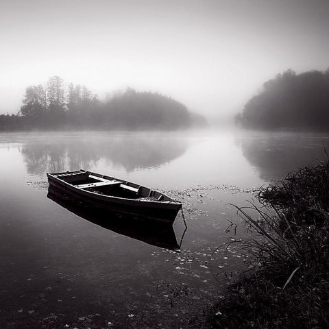 Saint Hilaire Gold Ornate Wood Framed Art Print with Double Matting by Poli, Jean-Philippe