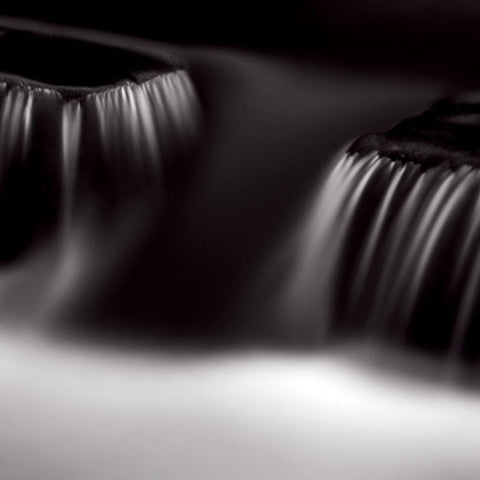 Ou secoule mes reves Black Modern Wood Framed Art Print by Etchepare, Alain