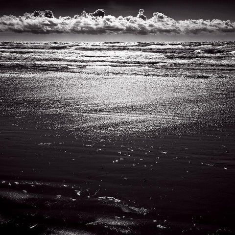 Perles de soleil White Modern Wood Framed Art Print with Double Matting by de Lattre, Pascal