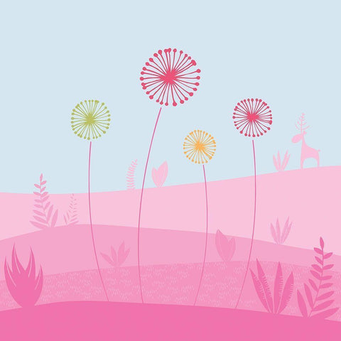 ail ail ail White Modern Wood Framed Art Print with Double Matting by Gilibert, Soizic