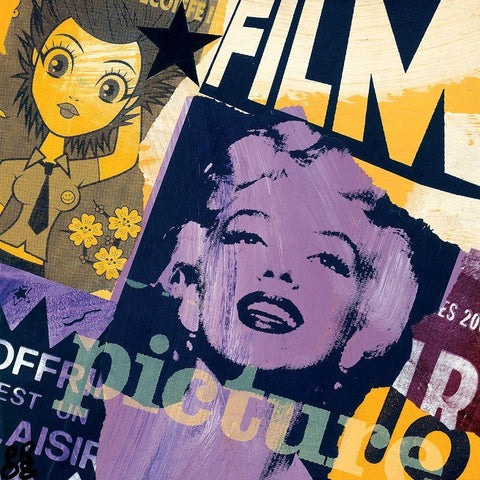 Offrir est un plaisir Black Ornate Wood Framed Art Print with Double Matting by Raynal, Paul