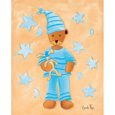 Ours dodo Black Modern Wood Framed Art Print by Fays, Lynda