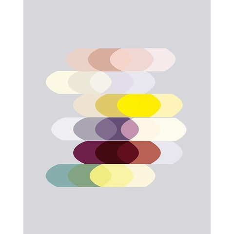 FiftiesMemo 3 White Modern Wood Framed Art Print by Braun Studio