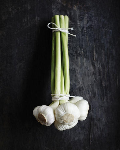 Food 4 Black Ornate Wood Framed Art Print with Double Matting by Braun Studio