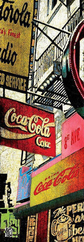 Fullmoon Saloon I Black Ornate Wood Framed Art Print with Double Matting by Arietti, Fabienne