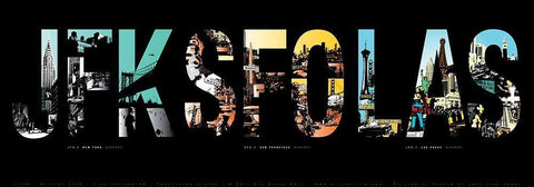 Flycityflash.US Black Ornate Wood Framed Art Print with Double Matting by Lile, Oliver