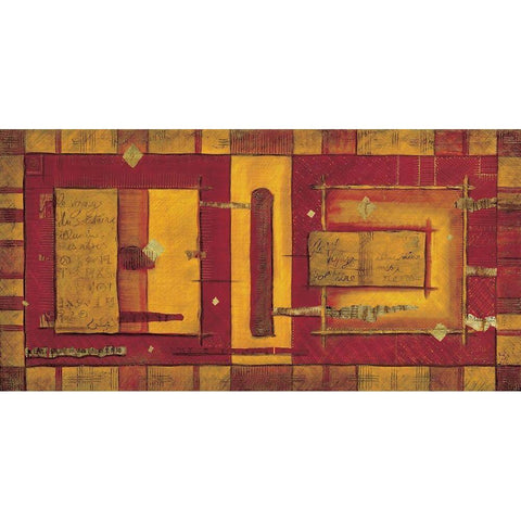 Le voyage solitaire Black Modern Wood Framed Art Print by Moumen, Leila