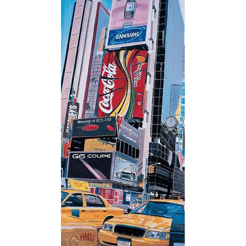 Pontiac Black Modern Wood Framed Art Print by Toque, Harry