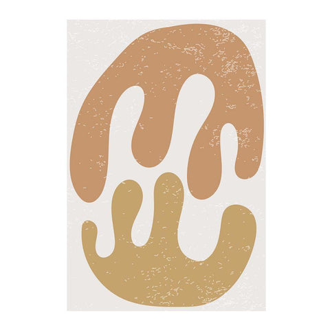 Feuille 2 White Modern Wood Framed Art Print by BRAUN Studio