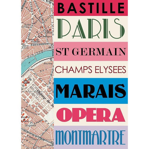 Paris bastille White Modern Wood Framed Art Print by BRAUN Studio