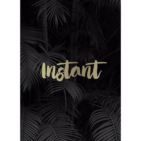 Instant White Modern Wood Framed Art Print by Braun Studio