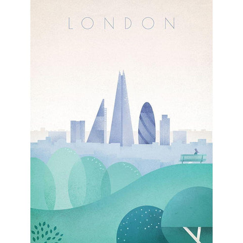 London White Modern Wood Framed Art Print by Atelier Editions Braun