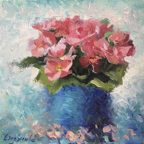 Glory Black Ornate Wood Framed Art Print with Double Matting by Strube, Ling