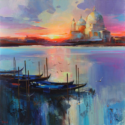 Fresh Mood White Modern Wood Framed Art Print by Bond