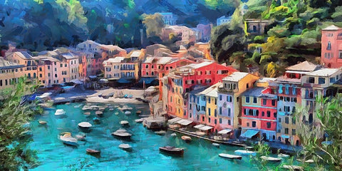 I Like Italy so much I White Modern Wood Framed Art Print with Double Matting by Medeiros, Celito