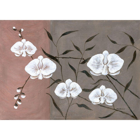 Modern Colours II Gold Ornate Wood Framed Art Print with Double Matting by Dahlke, Izabella