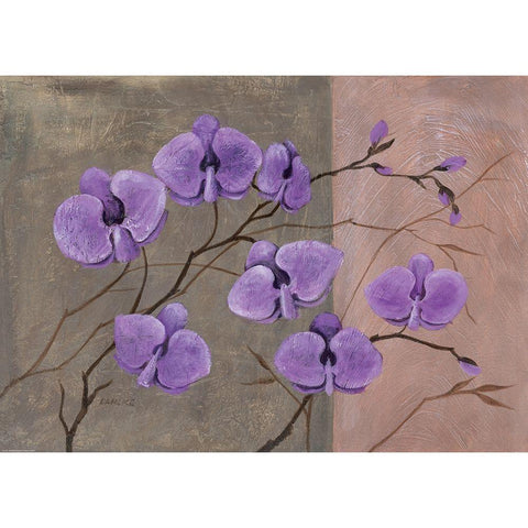 Modern Colours IIII Gold Ornate Wood Framed Art Print with Double Matting by Dahlke, Izabella