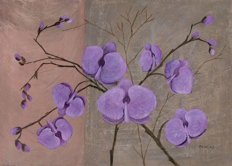 Modern Colours IV White Modern Wood Framed Art Print with Double Matting by Dahlke, Izabella