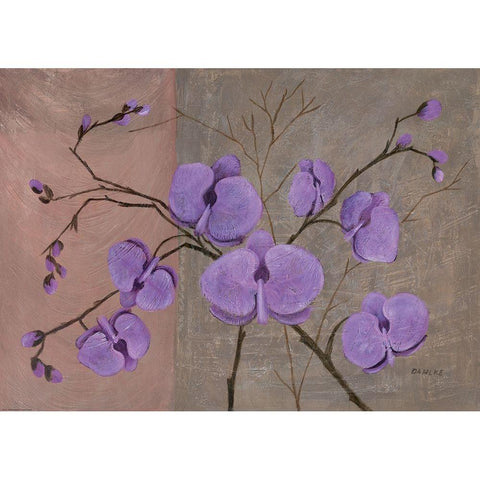 Modern Colours IV Black Modern Wood Framed Art Print by Dahlke, Izabella