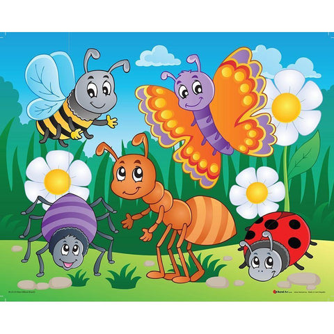 Beatles Black Modern Wood Framed Art Print by Viskova, Klara