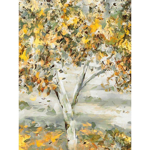 Abstract Landscape IV White Modern Wood Framed Art Print by Medeiros, Celito