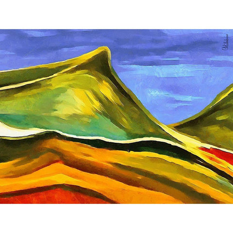 Kandinsky Inspiration I Black Modern Wood Framed Art Print by Medeiros, Celito