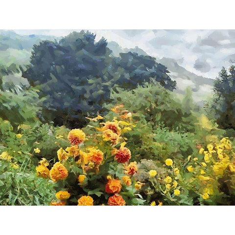 Nature in Brazil II Gold Ornate Wood Framed Art Print with Double Matting by Medeiros, Celito