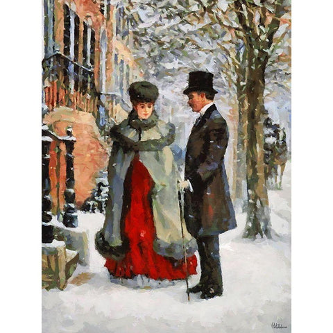 Old Times I Black Modern Wood Framed Art Print by Medeiros, Celito