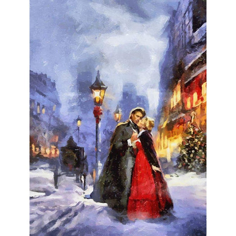 Old Times II Black Modern Wood Framed Art Print with Double Matting by Medeiros, Celito