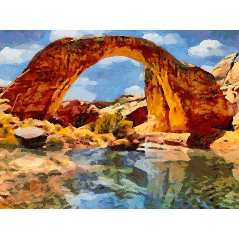 National Parks 5 White Modern Wood Framed Art Print by Medeiros, Celito