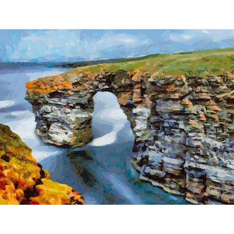 National Parks 11 White Modern Wood Framed Art Print by Medeiros, Celito