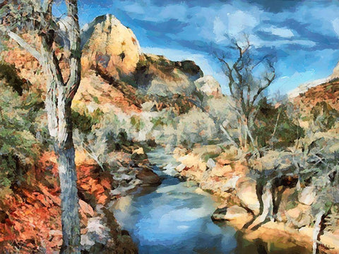 Great National Parks VII Black Ornate Wood Framed Art Print with Double Matting by Medeiros, Celito