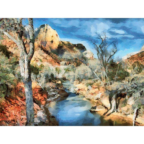 Great National Parks VII Black Modern Wood Framed Art Print by Medeiros, Celito