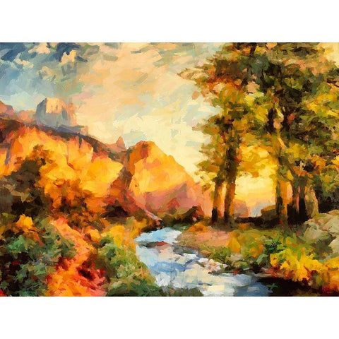 Great National Parks VIII Black Modern Wood Framed Art Print by Medeiros, Celito