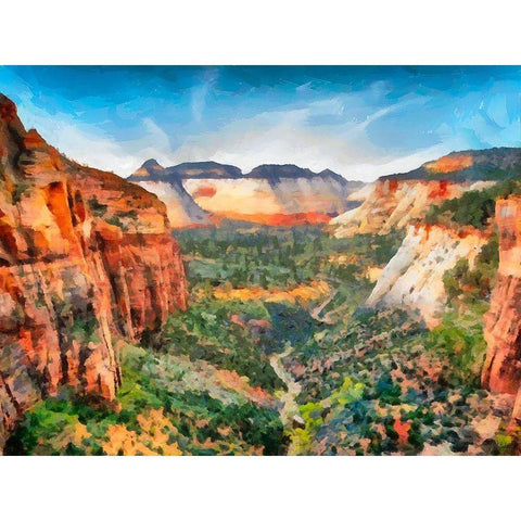 Beauty of Rocks VI Black Modern Wood Framed Art Print with Double Matting by Medeiros, Celito
