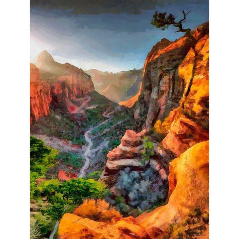 Beauty of Rocks X Gold Ornate Wood Framed Art Print with Double Matting by Medeiros, Celito