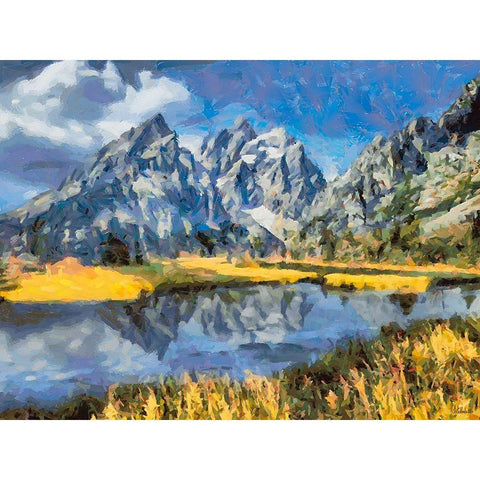 Great National Parks IV White Modern Wood Framed Art Print by Medeiros, Celito