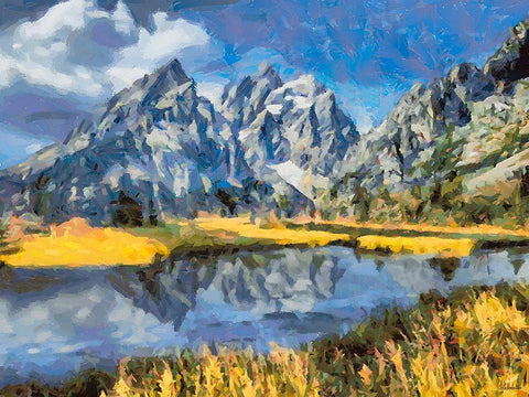 Great National Parks IV White Modern Wood Framed Art Print with Double Matting by Medeiros, Celito