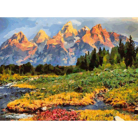 Great National Parks VII Black Modern Wood Framed Art Print by Medeiros, Celito