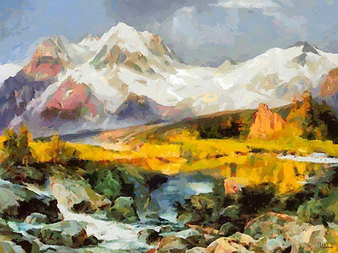 Great National Parks VIII White Modern Wood Framed Art Print with Double Matting by Medeiros, Celito